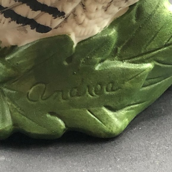 Andrea by Sadek FRENCH HEN ORNAMENT w/ 1991 Box Porcelain Bisque Hand-Painted - Picture 8 of 15